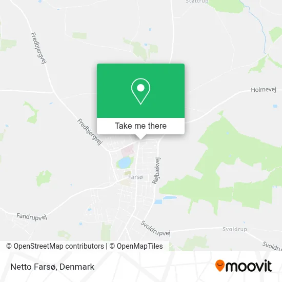 Netto Farsø map