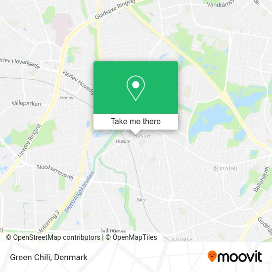 Green Chili map