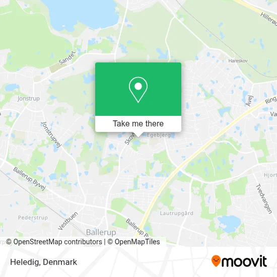 Heledig map