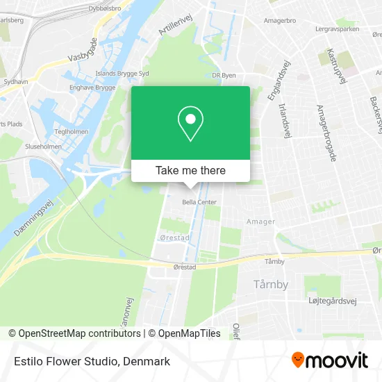 Estilo Flower Studio map