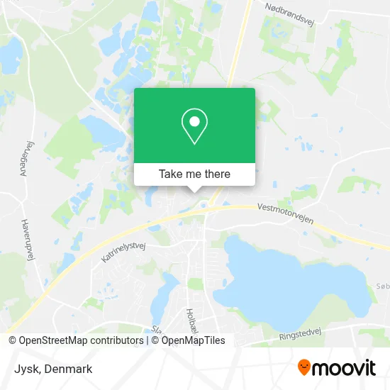 Jysk map