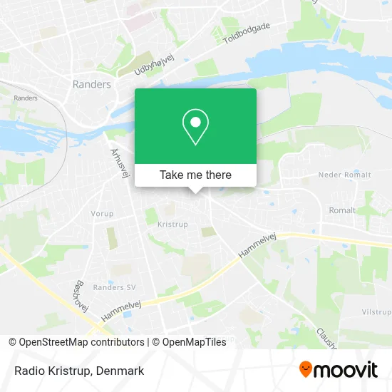 Radio Kristrup map