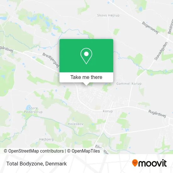 Total Bodyzone map