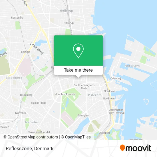 Reflekszone map