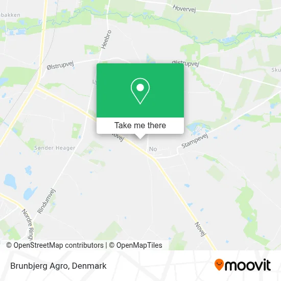 Brunbjerg Agro map