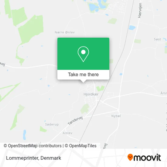 Lommeprinter map
