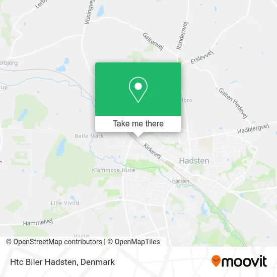 Htc Biler Hadsten map