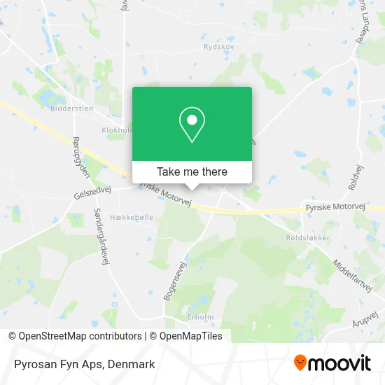 Pyrosan Fyn Aps map