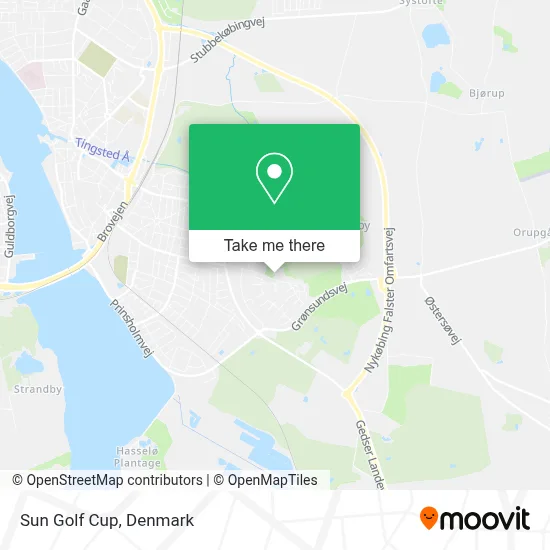 Sun Golf Cup map