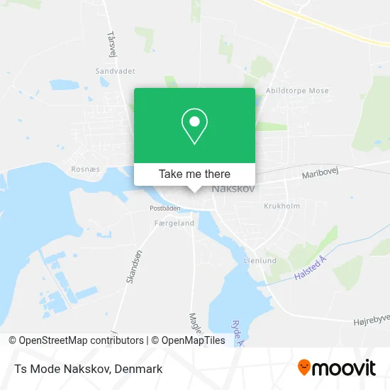 Ts Mode Nakskov map