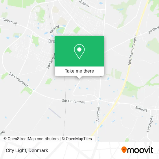 City Light map
