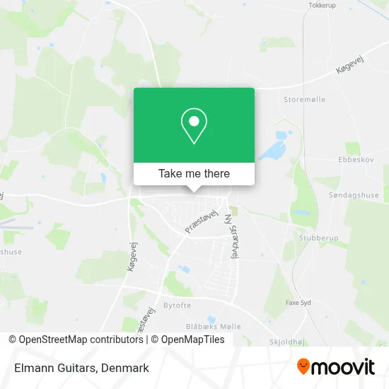 Elmann Guitars map