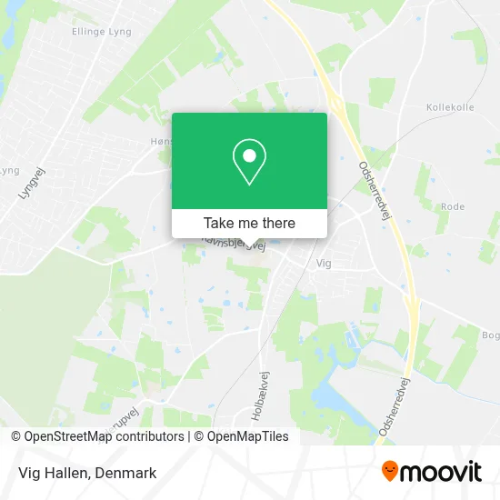 Vig Hallen map