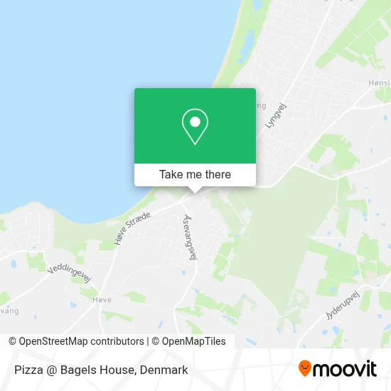 Pizza @ Bagels House map