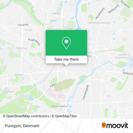 Puregym map
