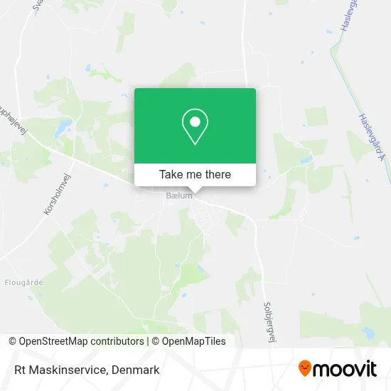 Rt Maskinservice map