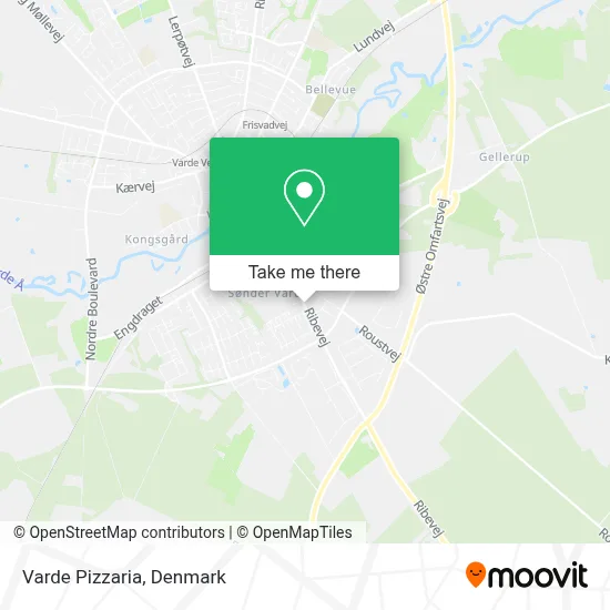 Varde Pizzaria map
