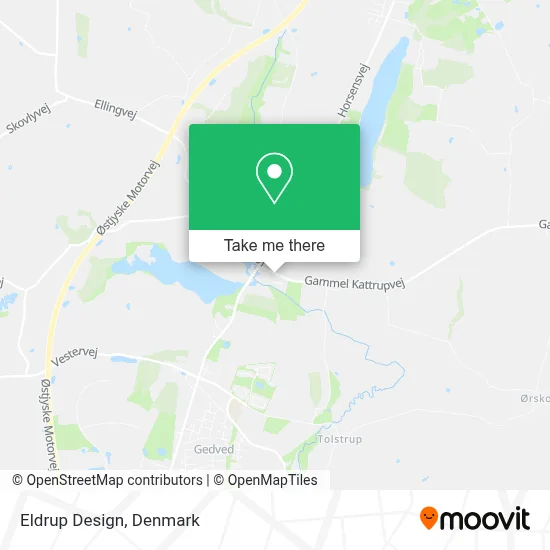 Eldrup Design map