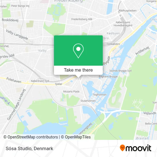 Sósa Studio map