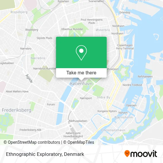 Ethnographic Exploratory map