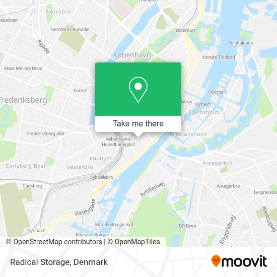 Radical Storage map