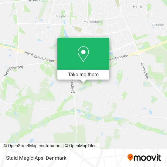 Stald Magic Aps map