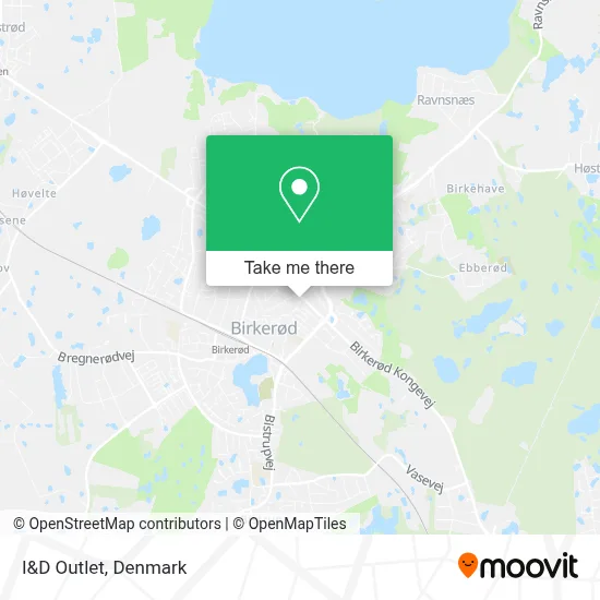 I&D Outlet map