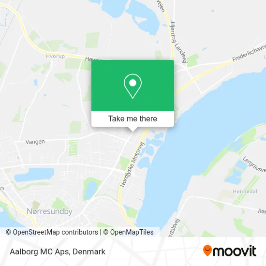 Aalborg MC Aps map