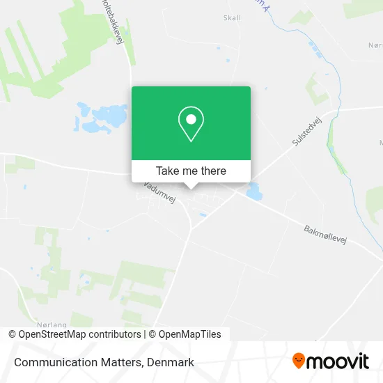 Communication Matters map