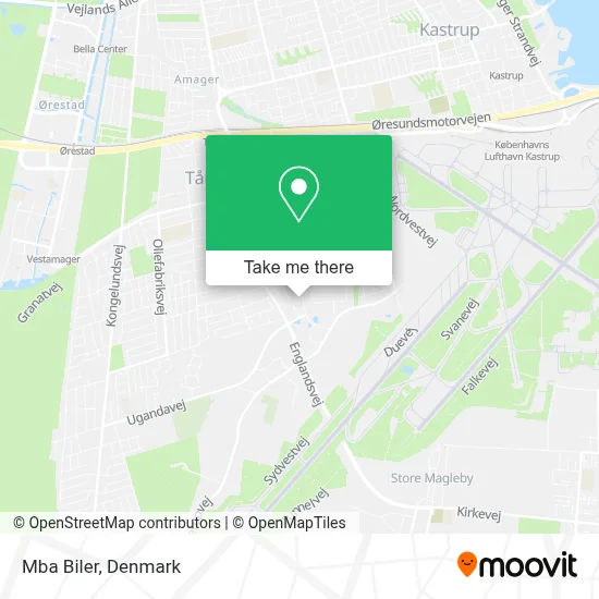 Mba Biler map
