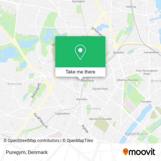 Puregym map
