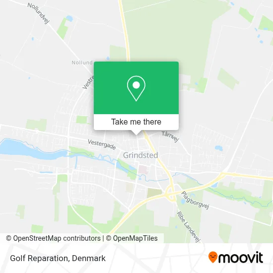 Golf Reparation map