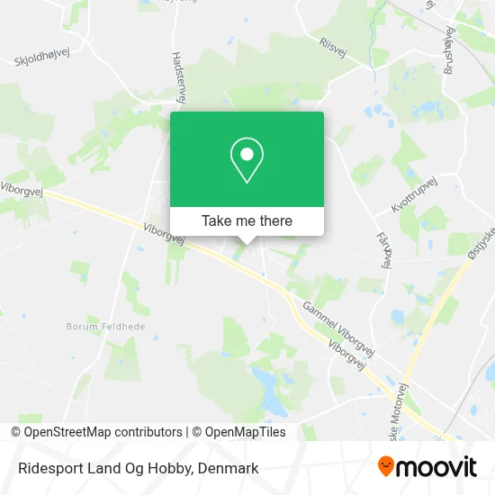 Ridesport Land Og Hobby map