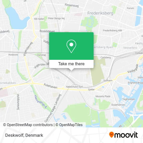 Deskwolf map