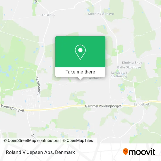Roland V Jepsen Aps map