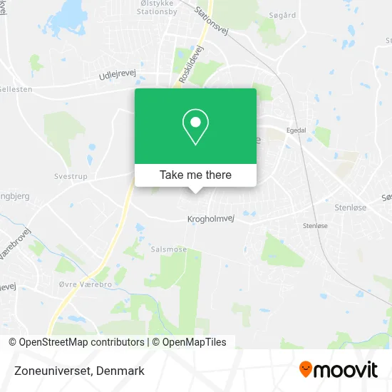 Zoneuniverset map