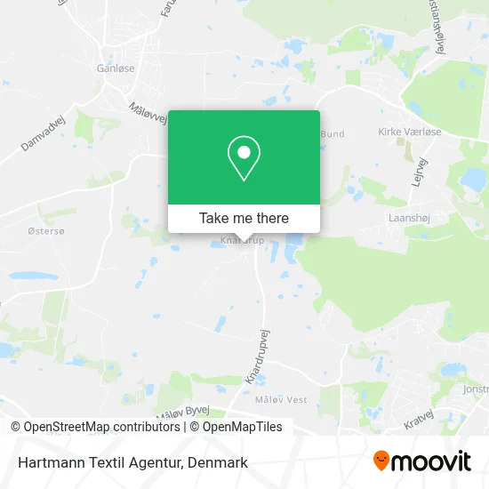 Hartmann Textil Agentur map