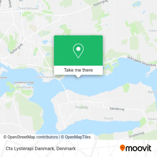 Cts Lysterapi Danmark map