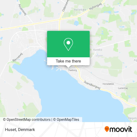 Huset map