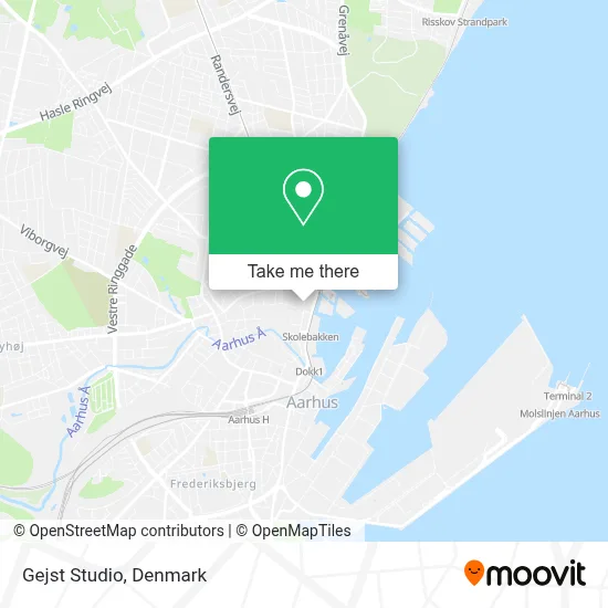 Gejst Studio map