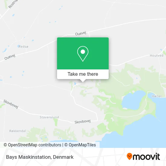 Bays Maskinstation map