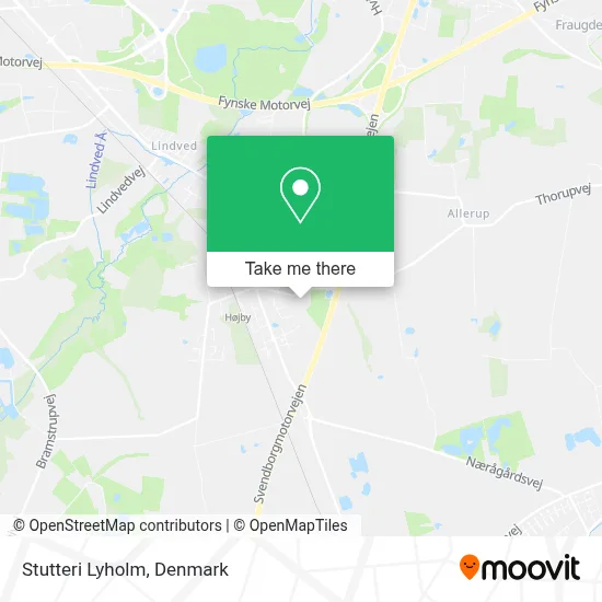 Stutteri Lyholm map