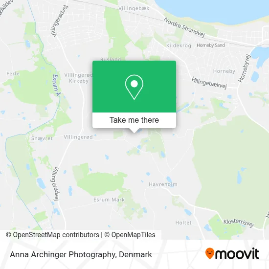 Anna Archinger Photography map