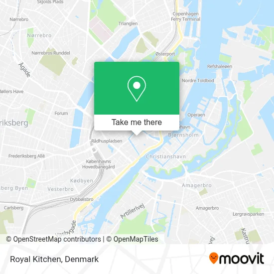 Royal Kitchen map
