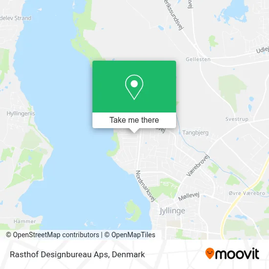 Rasthof Designbureau Aps map