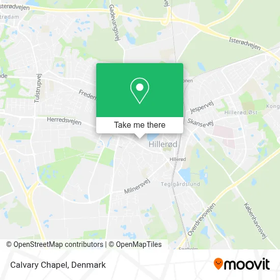 Calvary Chapel map