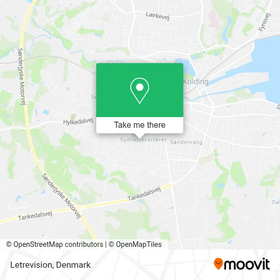 Letrevision map