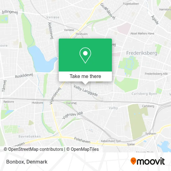 Bonbox map