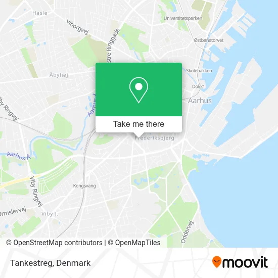 Tankestreg map