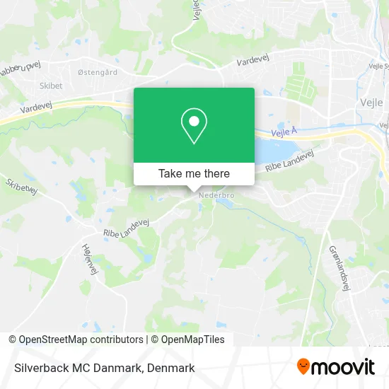Silverback MC Danmark map